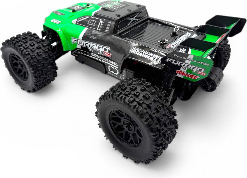 Furago XD 4WD 2S Small Scale, RTR Monster Truck, Green
