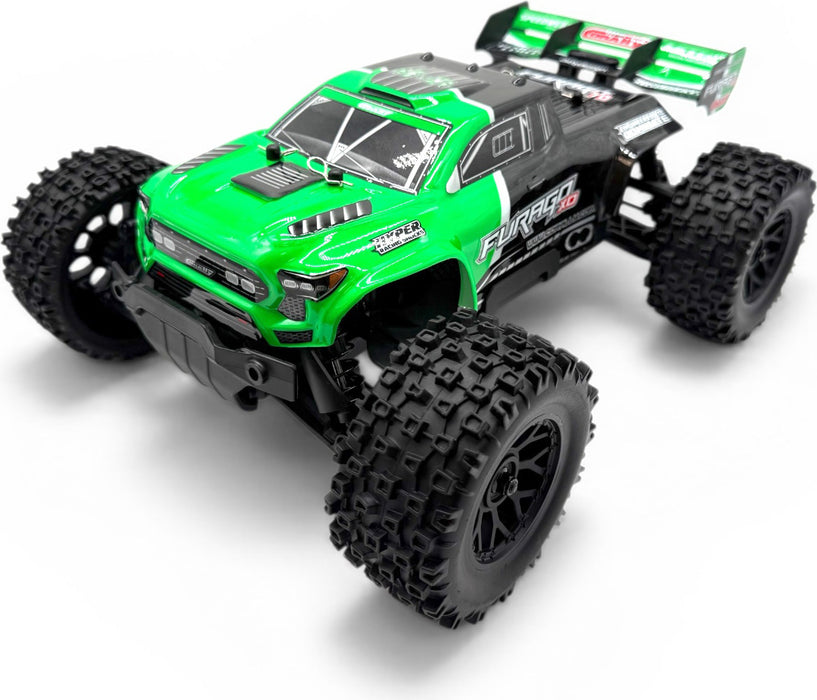 Furago XD 4WD 2S Small Scale, RTR Monster Truck, Green