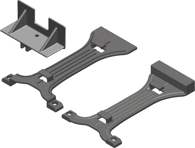 Battery Brace - 2S-3S - Composite - 1 Set: Mammoth,