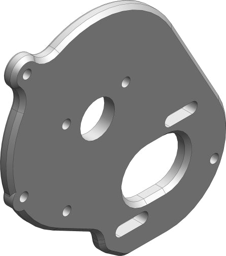 Motor Mount Plate - Aluminum: Mammoth, Moxoo, Triton