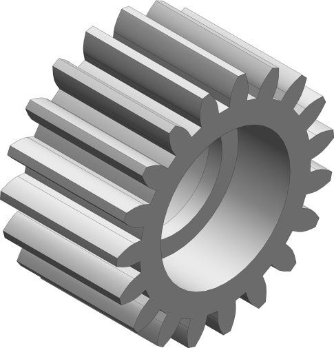 Idler Gear 19 Tooth - Metal: Mammoth, Moxoo, Triton
