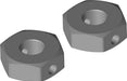 Wheel Hex Adapter - Rear - Aluminum - 2 pcs: Mammoth,