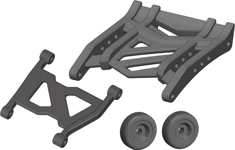 Wheelie Bar - Composite - 1 Set: Mammoth, Moxoo, Triton