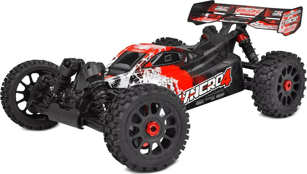 Syncro-4 1/8 4S Brushless Off Road Buggy, RTR, Red