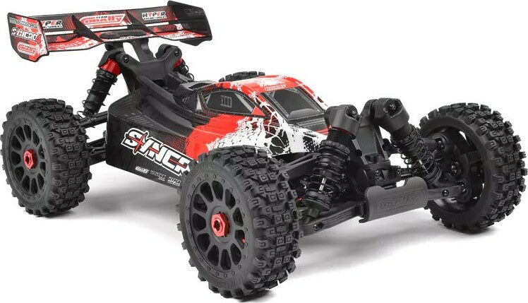 Syncro-4 1/8 4S Brushless Off Road Buggy, RTR, Red