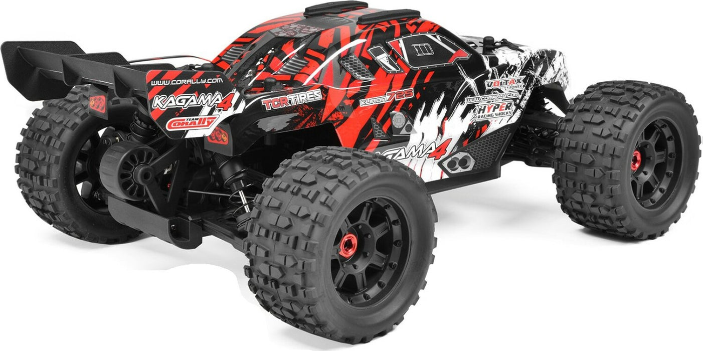 Kagama 4 XL4S Monsterr Truck, RTR Version, Red