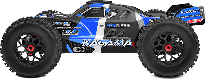 Kagama XP 6S Monster Truck, Roller Chassis Version, Blue