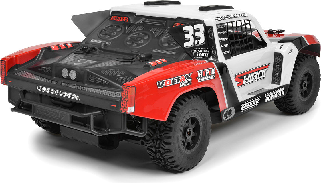 Shiroi XP6 1/8 6S Short Course Truck, Roller Version, Red