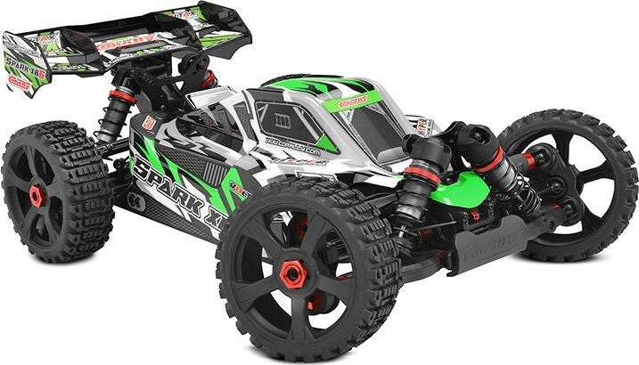 Spark XB6 1/8 6S Basher Buggy, ROLLER, Green