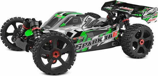 Spark XB6 1/8 6S Basher Buggy, ROLLER, Green