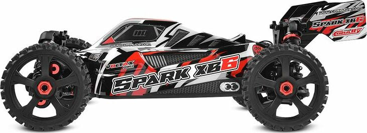 Spark XB6 1/8 6S Basher Buggy, ROLLER, Red