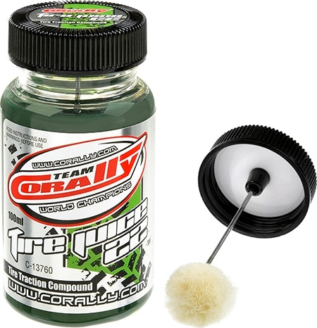 Team Corally Tire Juice 22 - Green - Asphalt / Rubber