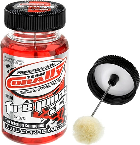 Team Corally Tire Juice 33 - Red - Asphalt / Foam