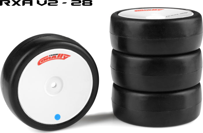 Attack RXA V2 Rubber Tires - 1/10 EP Touring - 28 Shore -