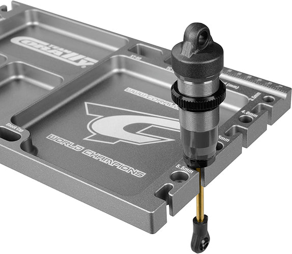 CNC Aluminum Multi-Purpose Ultra Parts Tray; Titanium
