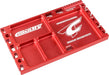 CNC Aluminum Multi-Purpose Ultra Parts Tray; Red
