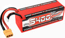 5400mAh 14.8v 4S 50C Hardcase Sport Racing LiPo Battery with