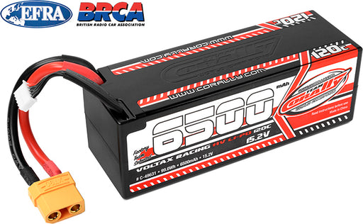 6500mAh 15.2v 4S 120C Voltax Hardcase Lipo Battery with