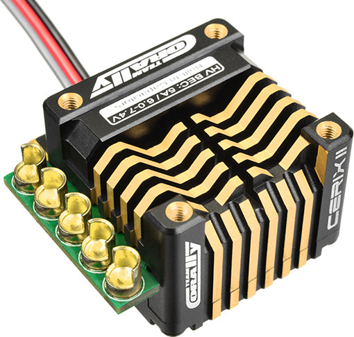 Cerix II RS-160 "Racing Factory" Black, Gold Color