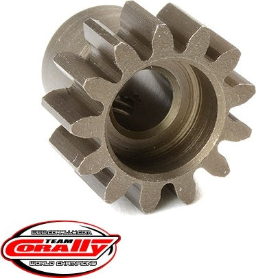 Mod 1.0 Pinion - Short - Hardened Steel - 13 Tooth -