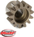 Mod 1.0 Pinion - Short - Hardened Steel - 13 Tooth -