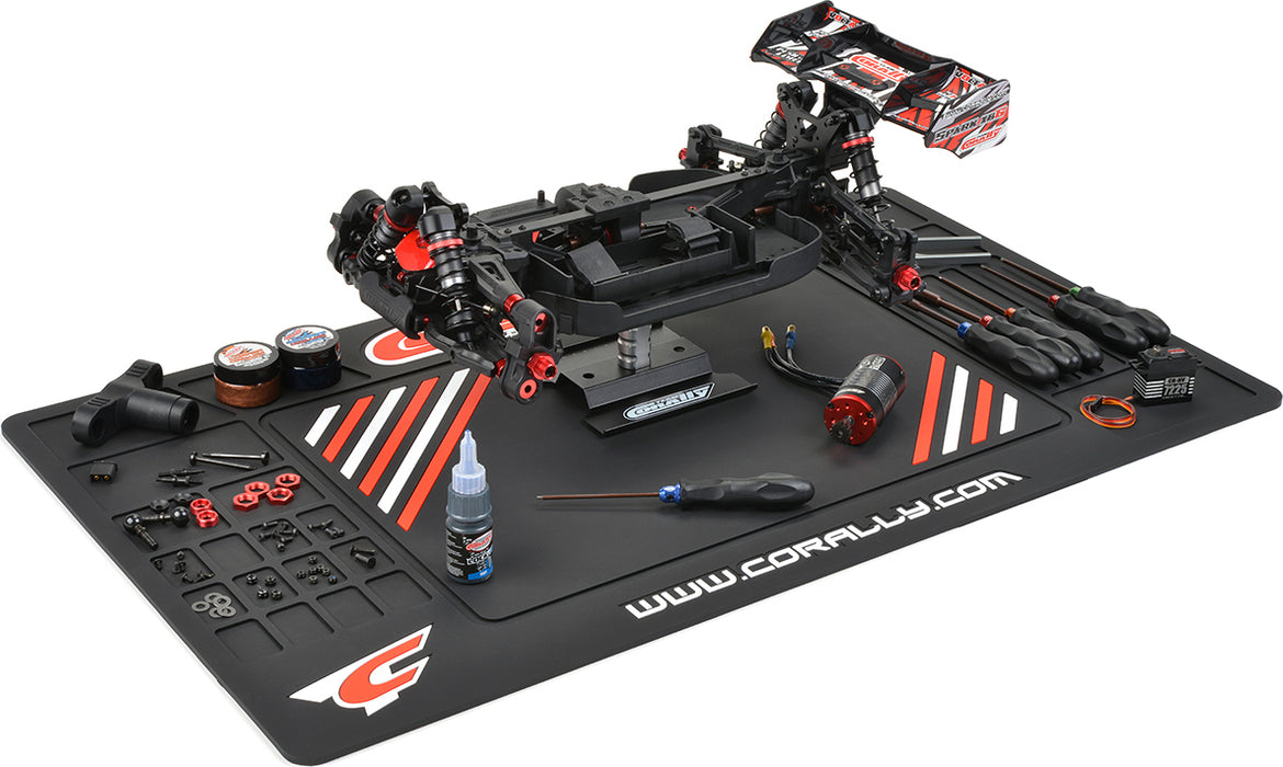 Team Corally Rubber Pit Mat
