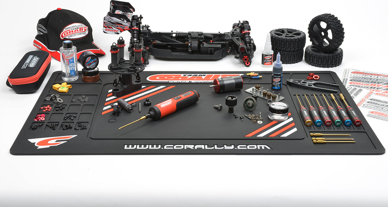 Team Corally Rubber Pit Mat