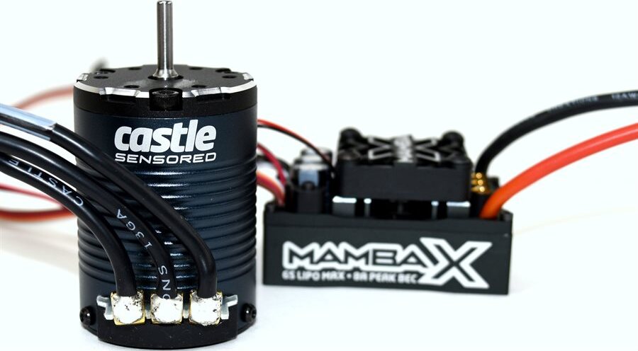Mamba X & Sensored Motor Combo 25.2V WP ESC & 1406-3800KV