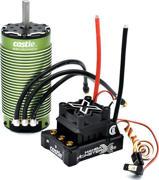 Mamba Monster X 8S, 33.6V ESC w/ 2028-800KV Sensored