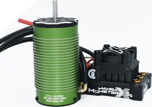 Mamba Monster X 8S, 33.6V ESC w/ 1717-1650KV