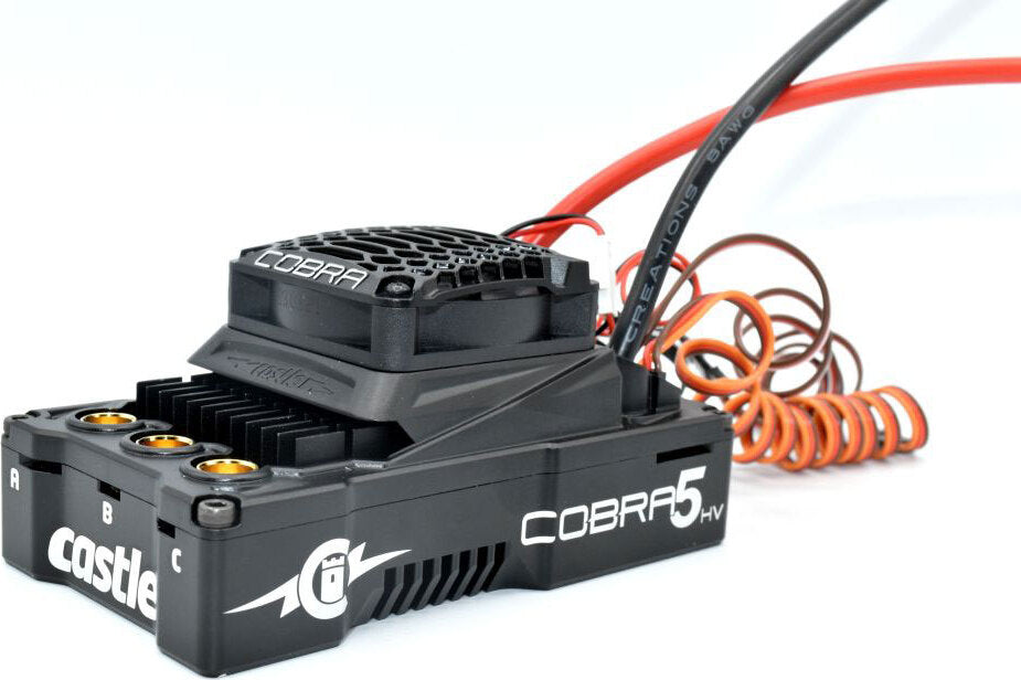 Cobra 5 HV, 12S, 50.4V ESC, 20A Peak BEC