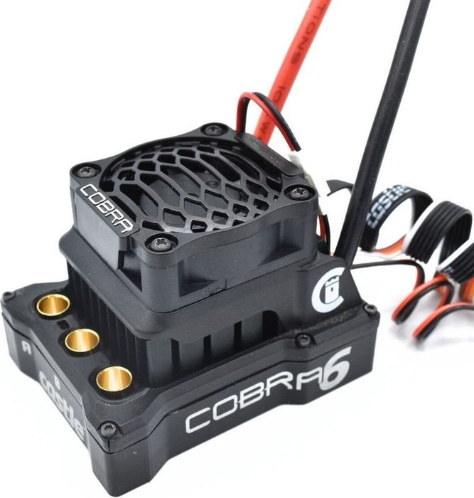 Cobra 6, 33.6V, 8A Peak BEC ESC w/ 1717-1650KV Sensored