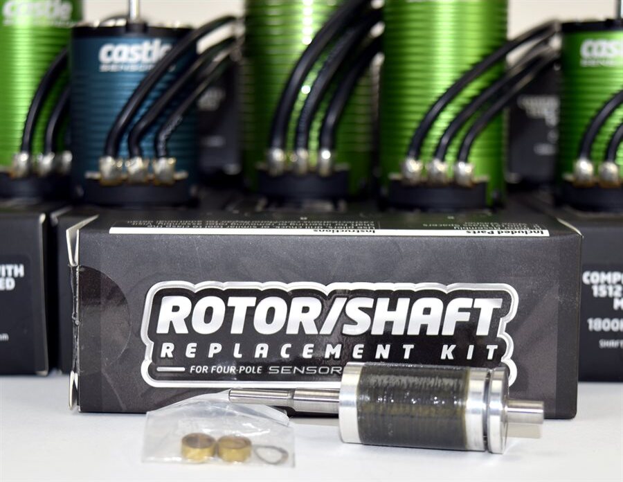 Rotor/Shaft Replacement Kit 1406-4600Kv, 5700Kv, 1900Kv