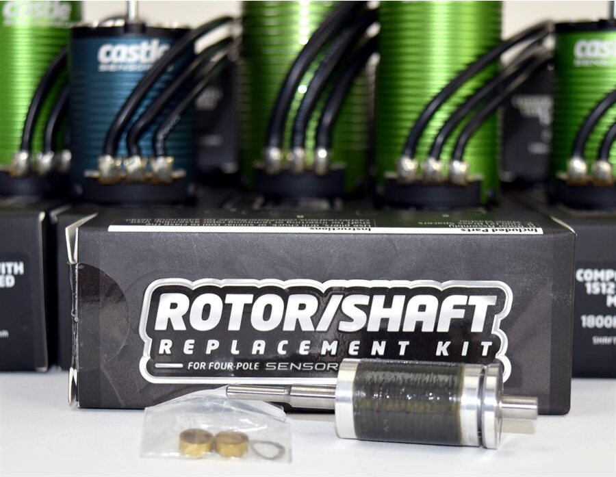Rotor/Shaft Replacement Kit 1406-4600Kv, 5700Kv, 1900Kv
