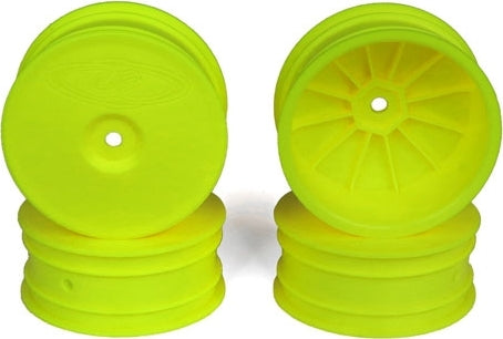 Speedline Buggy Wheels, Black, Front, Yellow, 4pcs