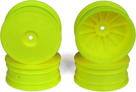 Speedline Buggy Wheels, Black, Front, Yellow, 4pcs