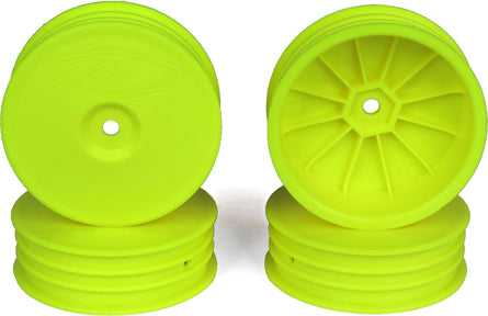 Slim Speedline Buggy Wheels, Front, Yellow 4pcs
