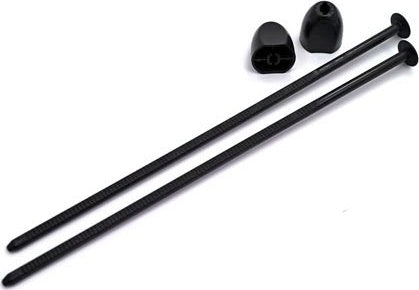 Zip Stix / Black / 4pcs
