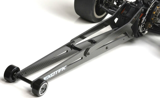 22S Ladder Wheelie Bar Set, Carbon Fiber, Extra Long