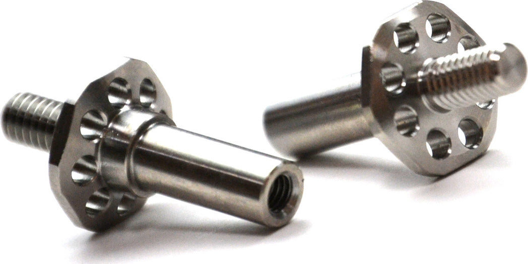 B6.3 Flite Front Axles, Titanium