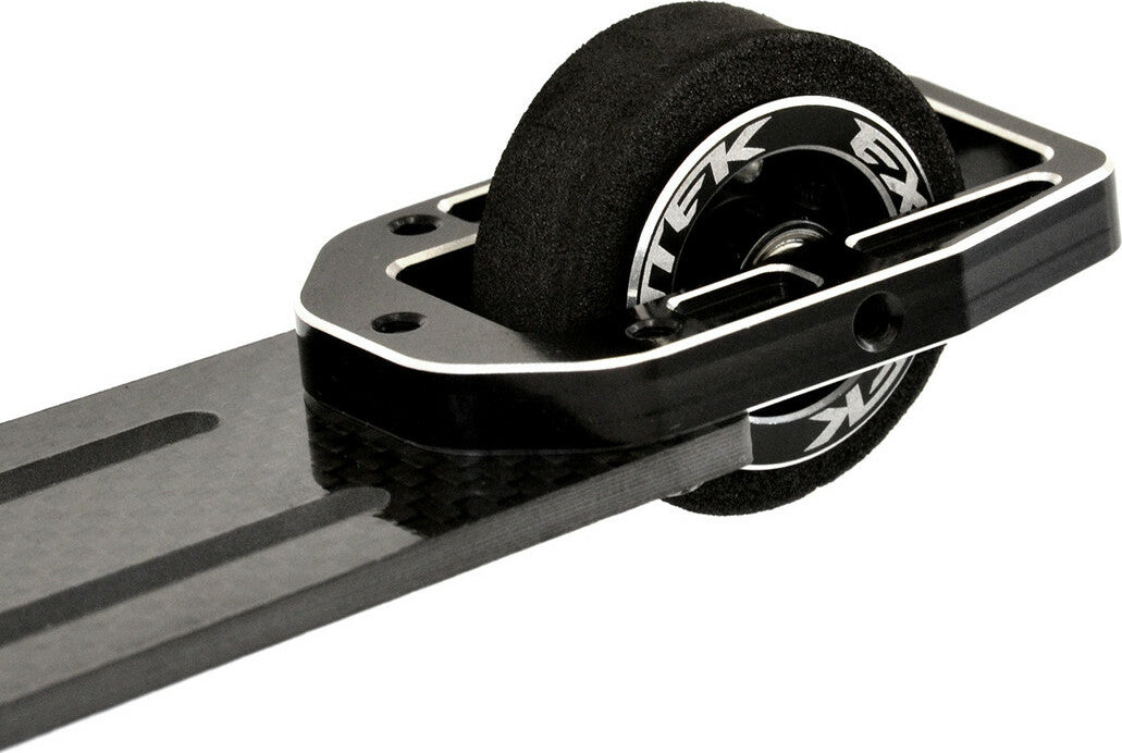 Drag Slash Pro Wheelie Bar Set 3mm CF with Single Wheel Style