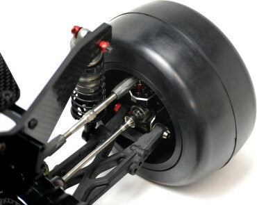 Twister Pro Drag Tire & Wheel Set w/ Firm Foam, 1 pair