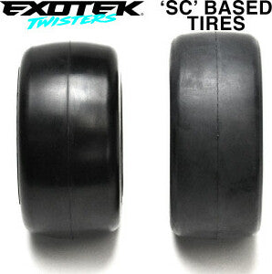 Twister Pro Drag Tire & Wheel Set w/ Firm Foam, 1 pair