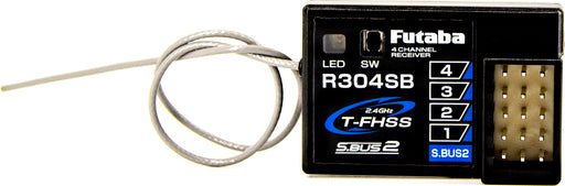 R304SB 2.4GHz T-FHSS 4-Channel Telemetry Enabled Receiver