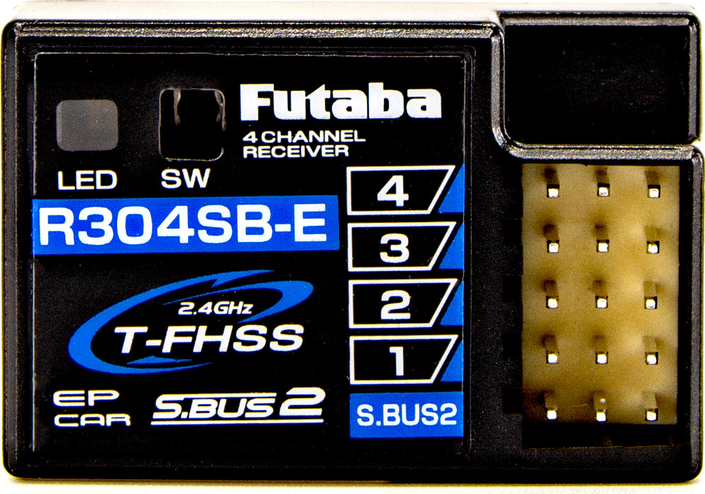 R304SB-E 2.4GHz T-FHSS 4-Channel Telemetry Micro
