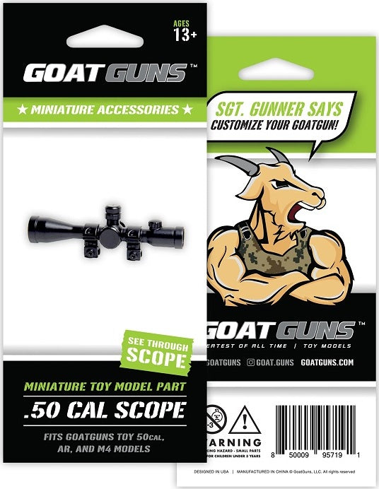 Mini 16X Scope, Fits Barrett .50, AR and Bullpup Models