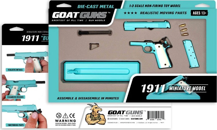 1/3 Scale Die Cast 1911 Model, Light Blue