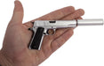 Mini 1911 Suppressor, Silver, for 1911 Models