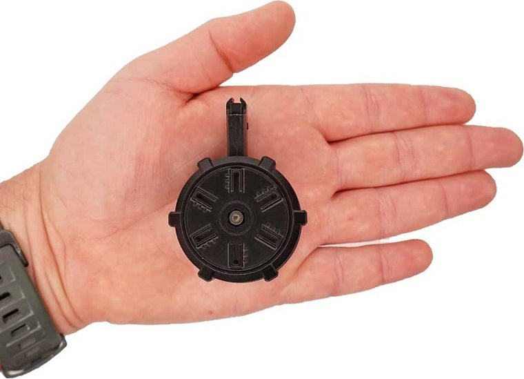 Mini 60 Round AR15 Drum Magazine, for AR15 Base Models