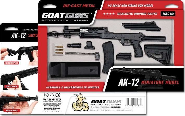 1/3 Scale Die Cast AK12 Model, Black